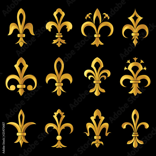 fleur de lys set