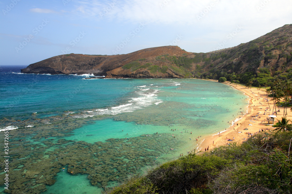 Hanauma Bay, Oahu, Hawaii.. Hanauma Bay, Oahu, Hawaii..
