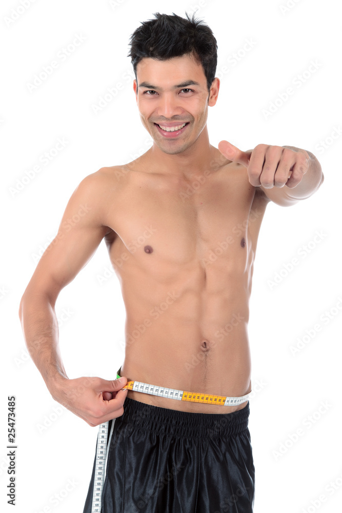 Fototapeta premium Young attractive Nepalese male