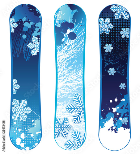snowboards