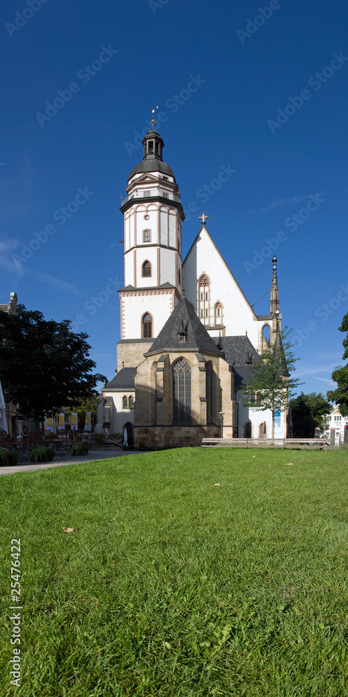 Die Thomaskirche in Leipzig
