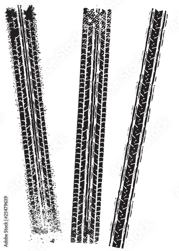traces de pneu