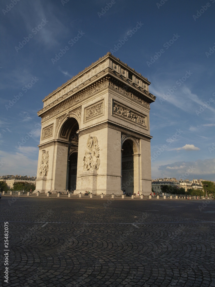 Fototapeta premium Arco del Triunfo en Paris