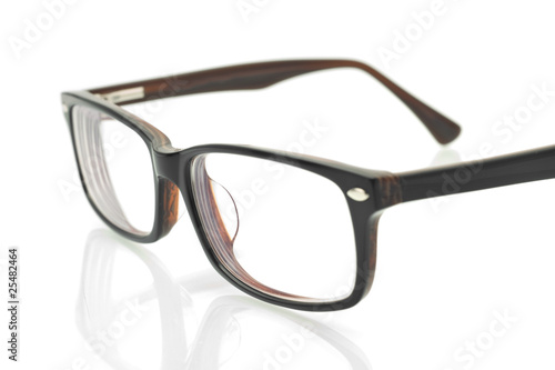 Close-up of modern eyeglasses