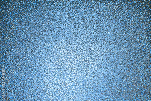 Seamless clear Light Blue Glass brick wall surface