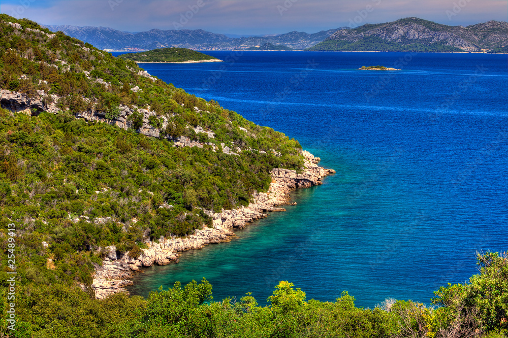 Beautiful bay in Croatia