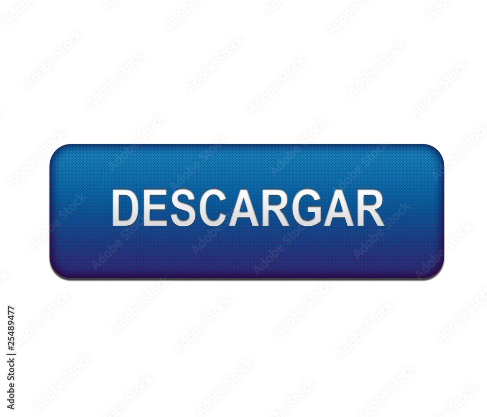 Boton azul DESCARGAR con textura Boton azul DESCARGAR con textura