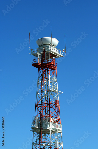 Airport radar tower