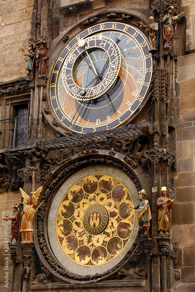 Obraz premium Astronomical Orloy Clock in Prague