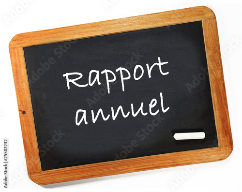 rapport annuel