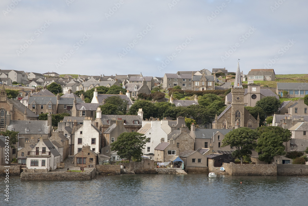 Stromness on the Orkney Islands, Scotland