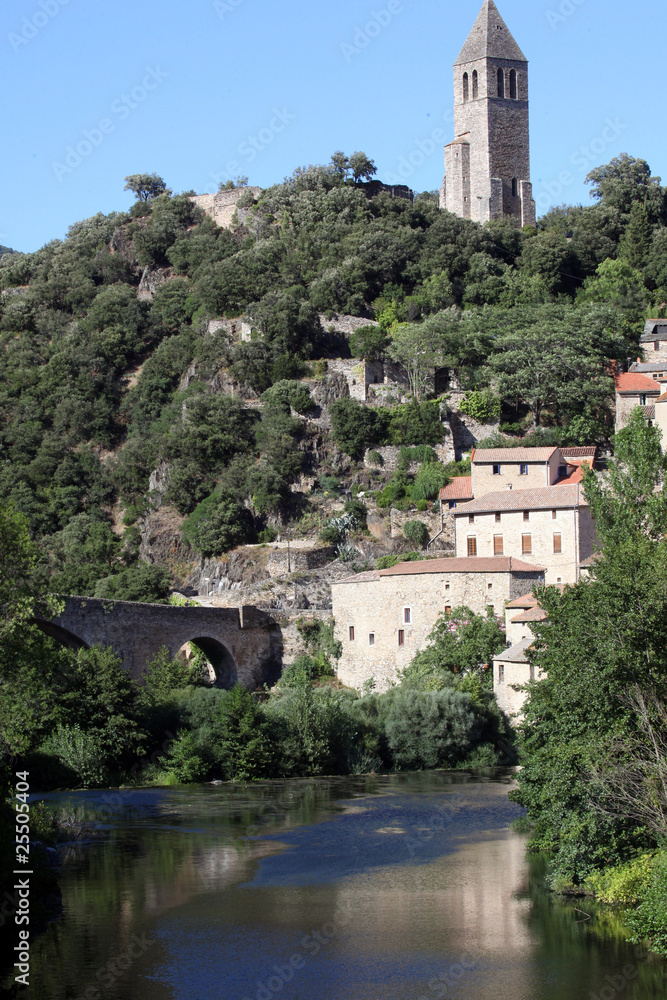 The Medieval town of Olargues
