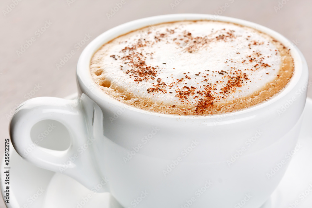 cup of coffee with cinnamon cup of coffee with cinnamon