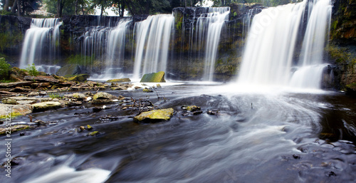 beautiful waterfalls in Keila-Joa  Estonia