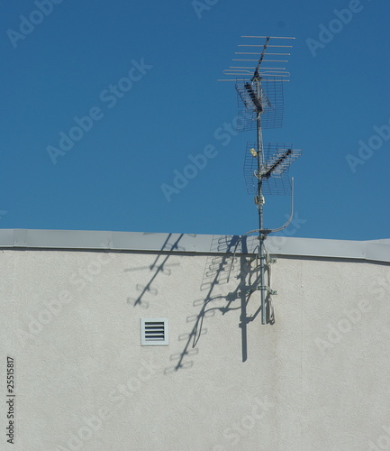 Obraz na płótnie Antenne rateau