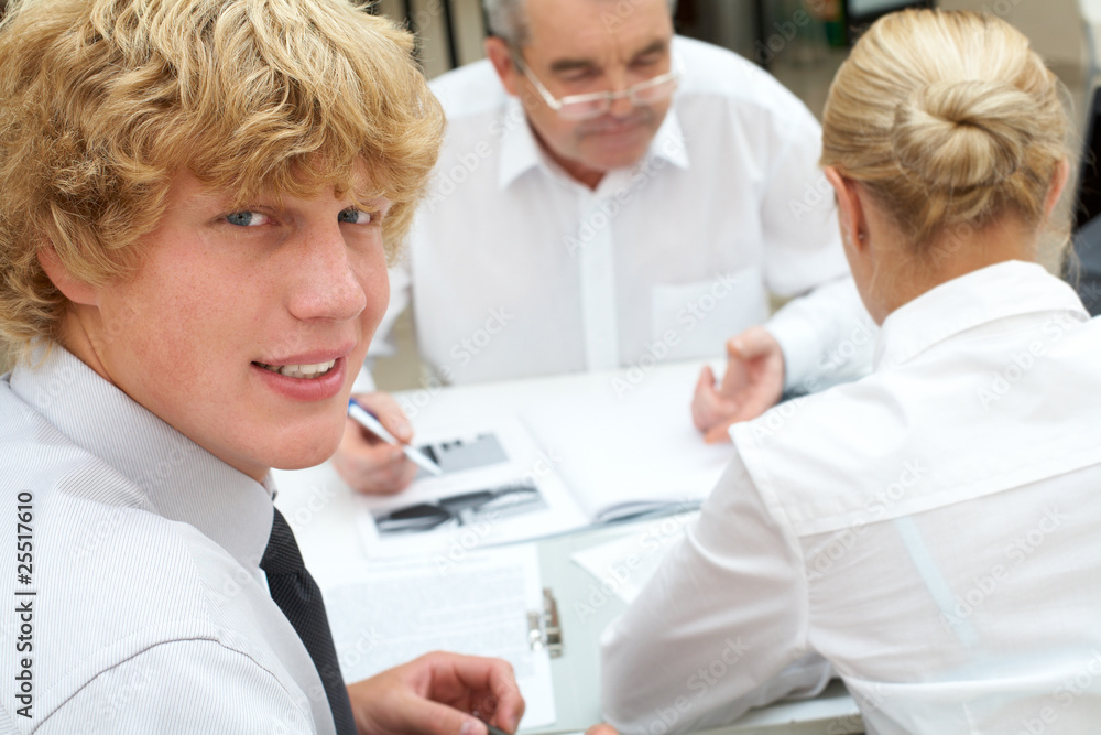 Obraz premium Young specialist