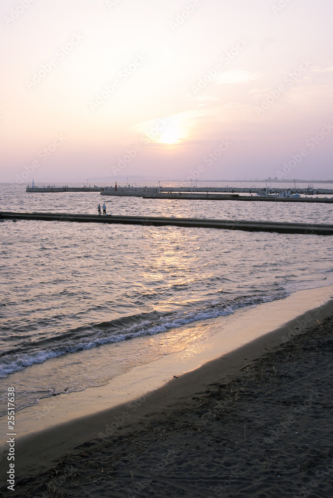 Fototapeta premium 片瀬江ノ島海水浴場