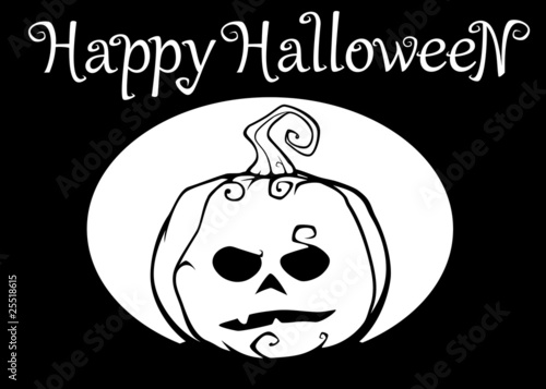 Halloween inscription