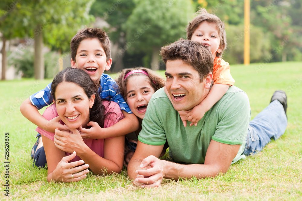 Family lifestyle portrait