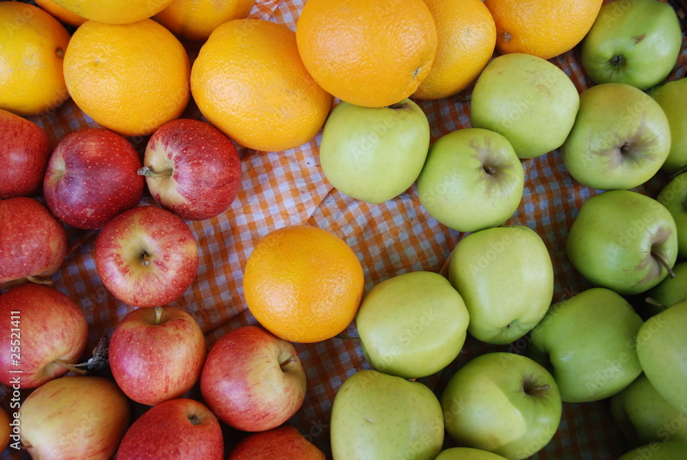 Äpfel und Apfelsinen