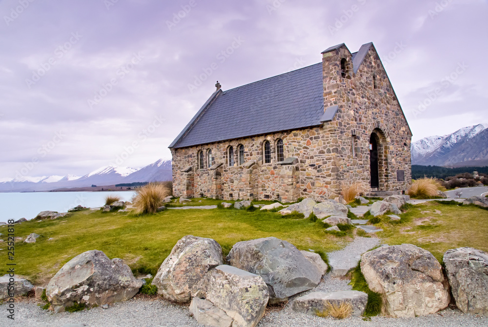 Church of the Good Shepherd, Lake Tekapo, New Zealand.