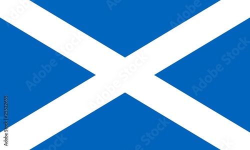 Drapeau de l'Écosse, région du Royaume Uni