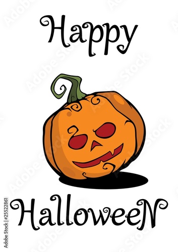 Halloween inscription