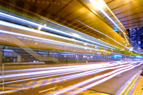 traffic at night