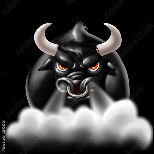 Obraz na płótnie bull