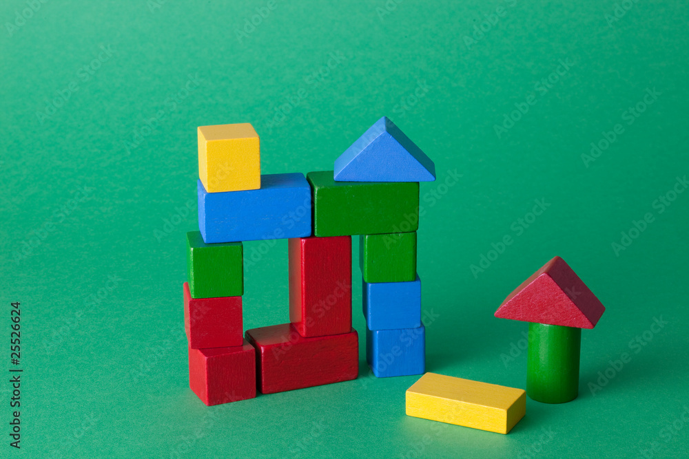 Fototapeta premium Bausteine