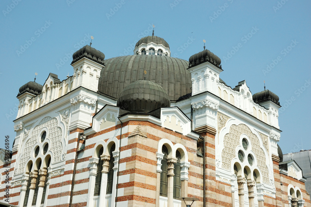 Sofia Synagogue - largest temple in Southeastern Europe,Bulgaria
