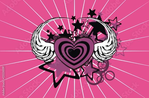 winged heart b6