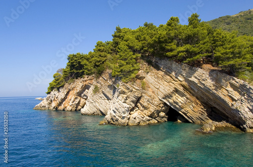 Rokc on Adriatic sea