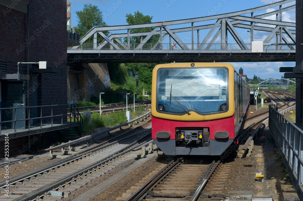 Naklejka premium Pociąg