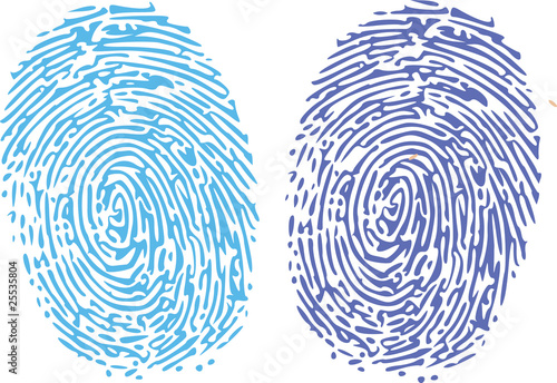 thumbprint comparison photo