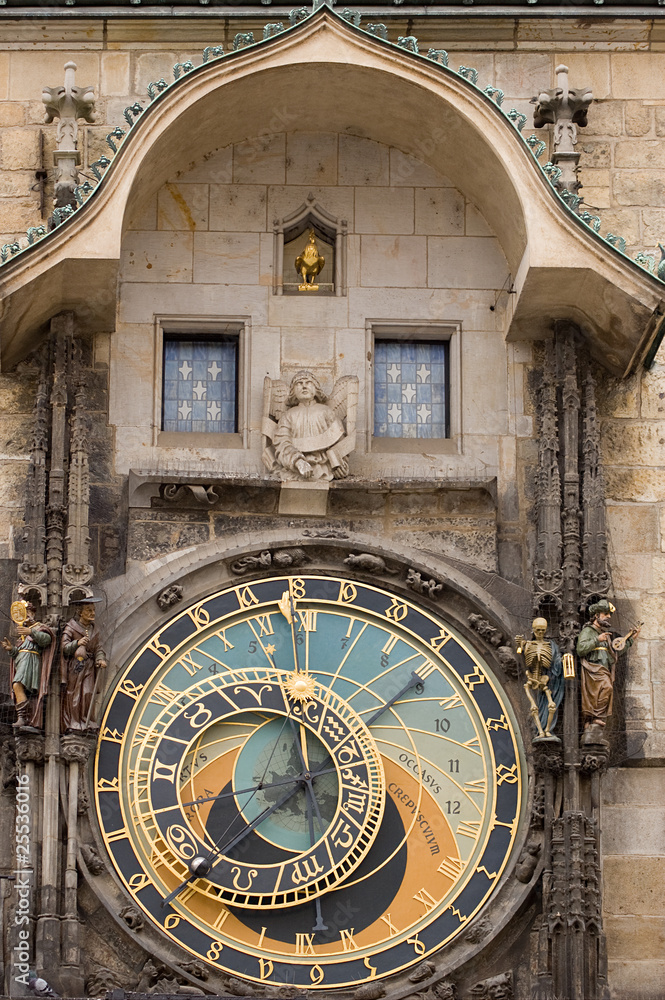 Obraz premium The Prague Astronomical Clock