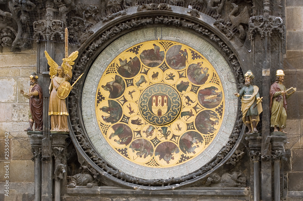 The Prague Astronomical Clock,calendar