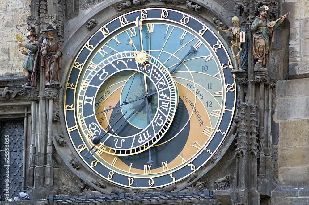 Obraz premium The Prague Astronomical Clock