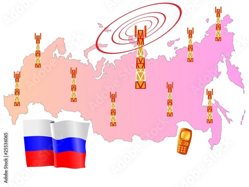 mobile connection of Russia