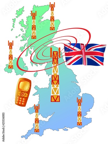 mobile connection of UK