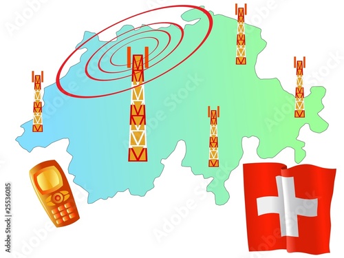 mobile connection of Switzerland