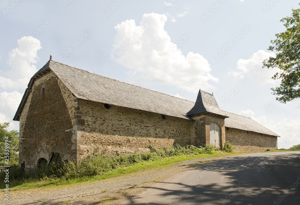 French Barn in Central France French Barn in Central France