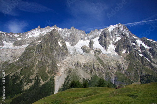 Grandes Jorasses e Dente del Gigante (Monte Bianco)