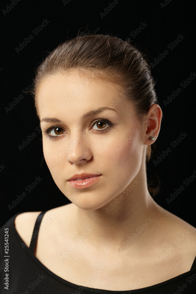 Portrait of pretty girl Portrait of pretty girl