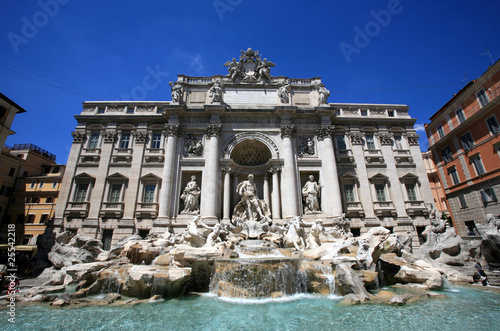 Obraz na płótnie Fontaine de Trevi w salonie