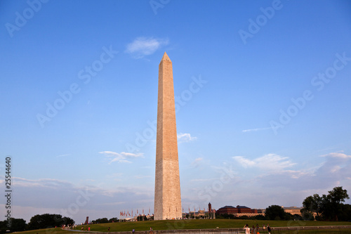 Outdoor view of Washington Monument in Washington DC