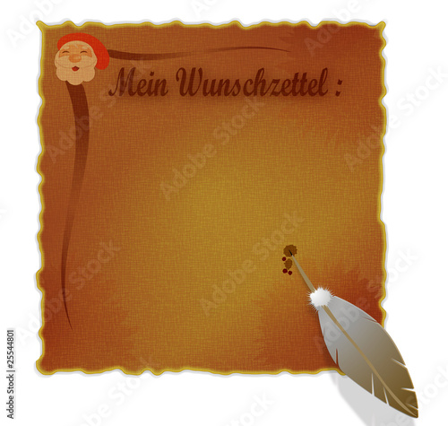 wunschzettel