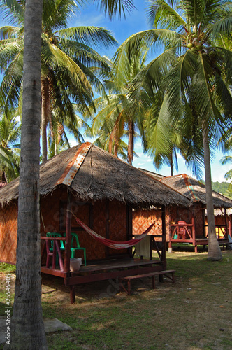 Beach hut in Thailand