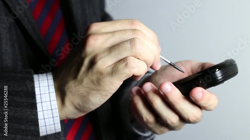 Mobile phone pda communication.