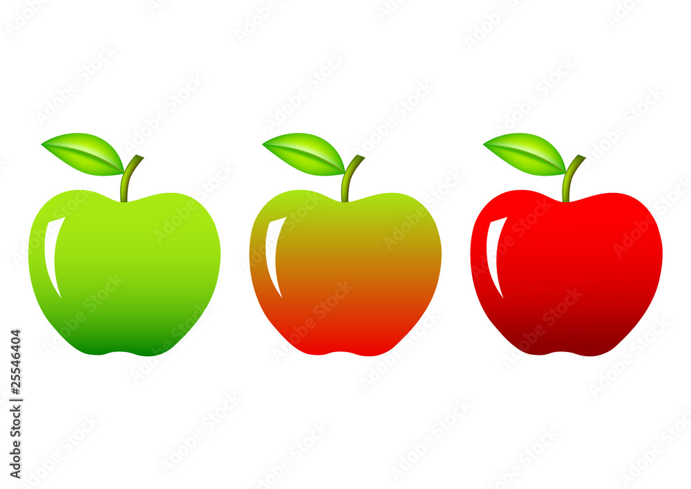 Three apples Three apples
